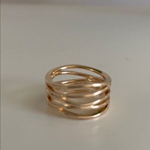 Barzel 18k Women’s Gold Plated Statement Ring